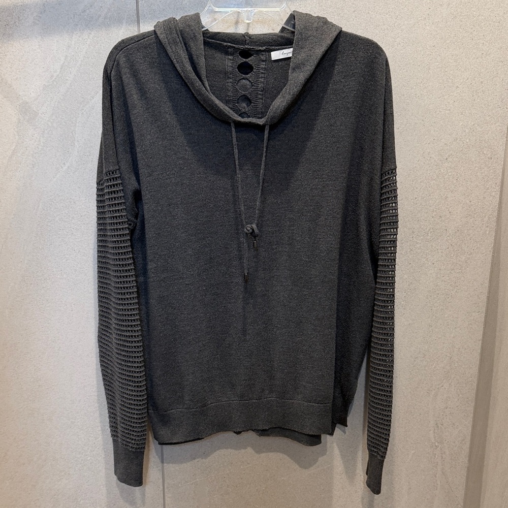 Harper Charcoal Crewneck Hoodie Sweater